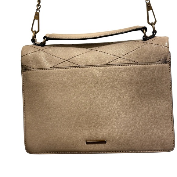 $295 NWT REBECCA MINKOFF JE T'AIME MEDIUM QUILTED LEATHER CROSSBODY Quilte Bag - Picture 7 of 15